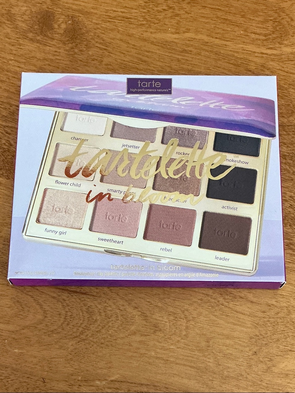 NIB Tarte Tartelette In Bloom Eyeshadow Palette